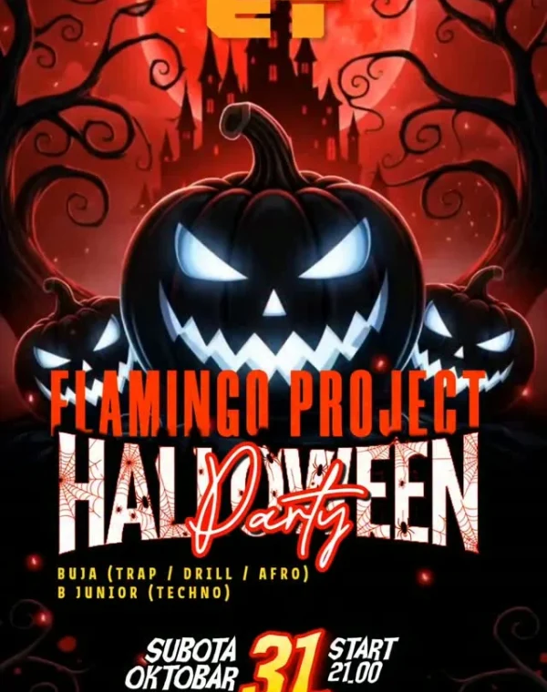 FLAMINGO PROJECT HALLOWEEN SPECIAL – Žurka – KSET pab – Banja Luka